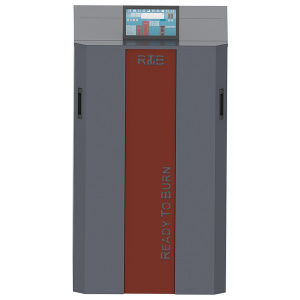 Котел пеллетный NBE RTB с автоматической подачей топлива и очисткой теплообменника