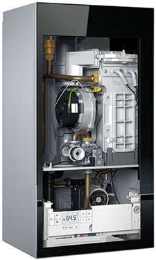 Внутреннее устройство конденсационного котла