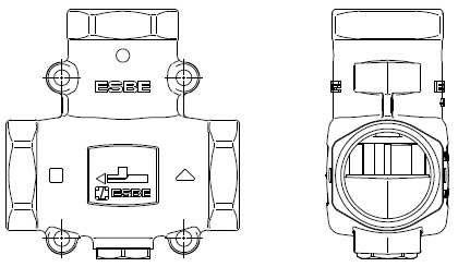 Схема ESBE VTC511