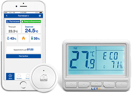 Leto Smart Wi-Fi Thermostat