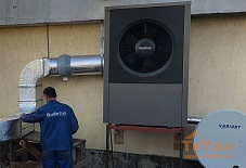 Пентхауз в многоквартирном доме 170 м² с тепловым насосом воздух-вода