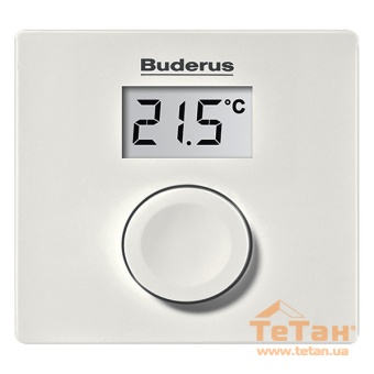 Погодозависимый комнатный регулятор температуры Buderus Logamatic RC100 EMS plus