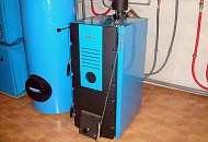 Частный дом 300 м² с твердотопливным котлом