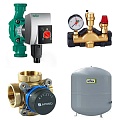 Комплектующие для отопления и ГВС