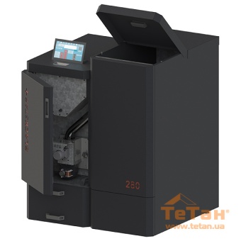 Котел пеллетный NBE BLACKSTAR+ с автоматической загрузкой топлива и выносом золы