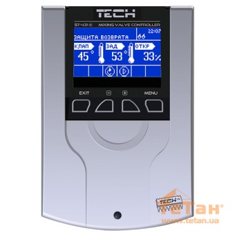 Регулятор контура со смесителем Tech ST-431N с LCD дисплеем