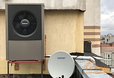 Пентхауз в многоквартирном доме 170 м² с тепловым насосом воздух-вода