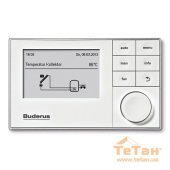 Система управления для гелиосистем Buderus Logamatic SC300